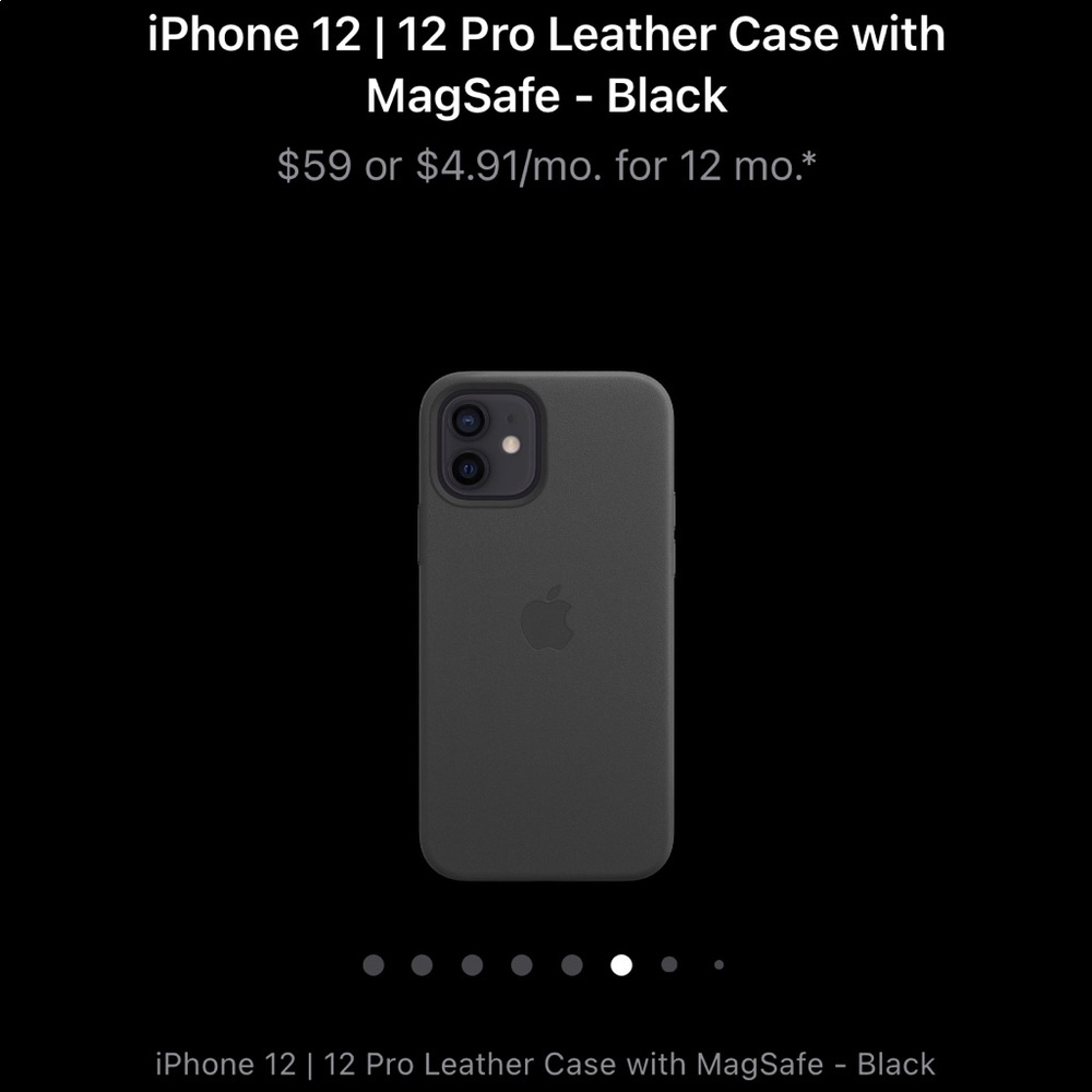 Apple iPhone 12 Pro Leather Case
